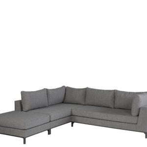 Exotan Sicilie Outdoor sofa - ash grey - venstrevendt