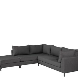 Exotan Sicilie Outdoor sofa - stone grey - venstrevendt