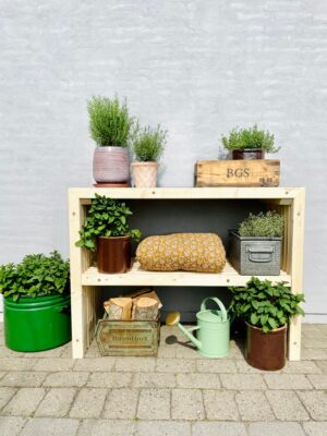 Plantebord af Traller | Nye Traller | 160 cm / 37 cm / Med Topplade