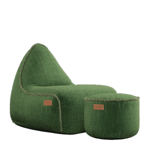 Cobana Lounge Chair & Pouf